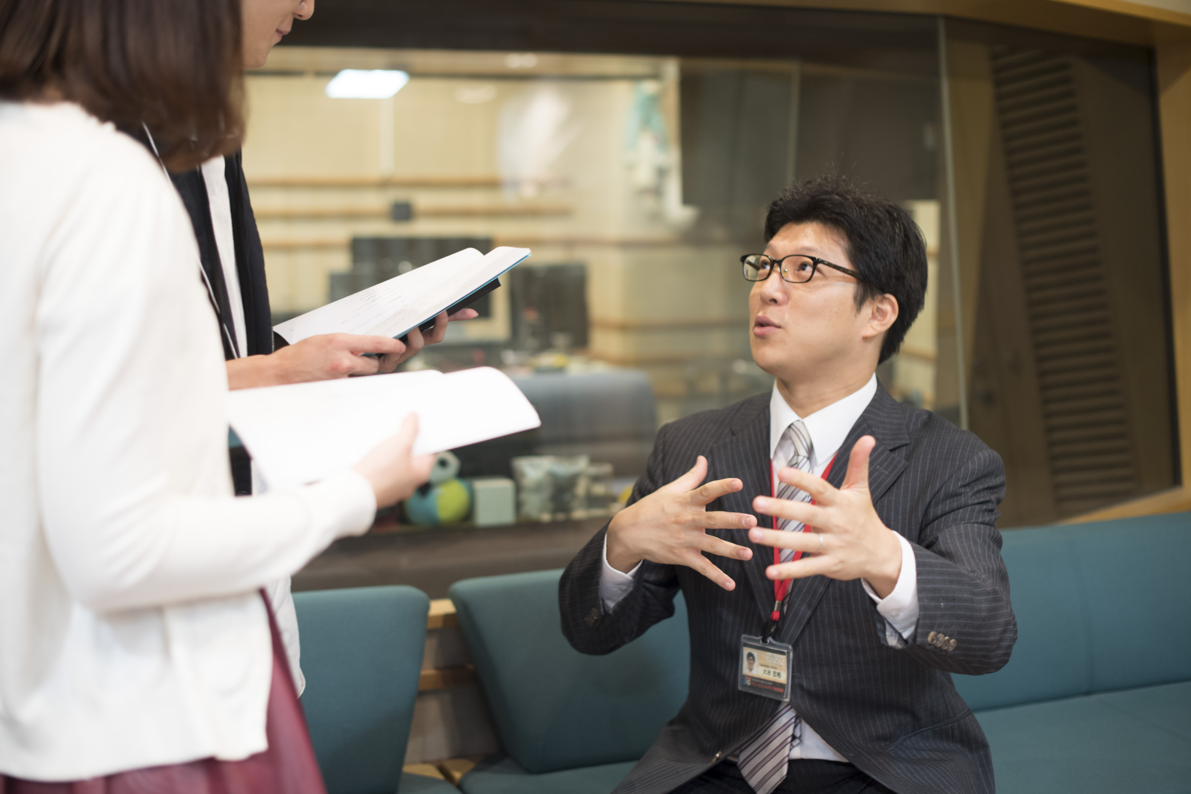アミューズメントメディア総合学院（声優学科） の特長 2